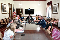May 21, 2024 - Motorsports Meeting in the Governors Cabinet Room