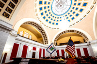 January 21, 2020 -  Empty Senate Chamber