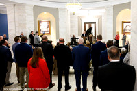 February 12, 2025 - Prayer Caucus in the little rotunda