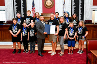 July 26, 2022 - Elkview Archery Team with Delegate Jeffries